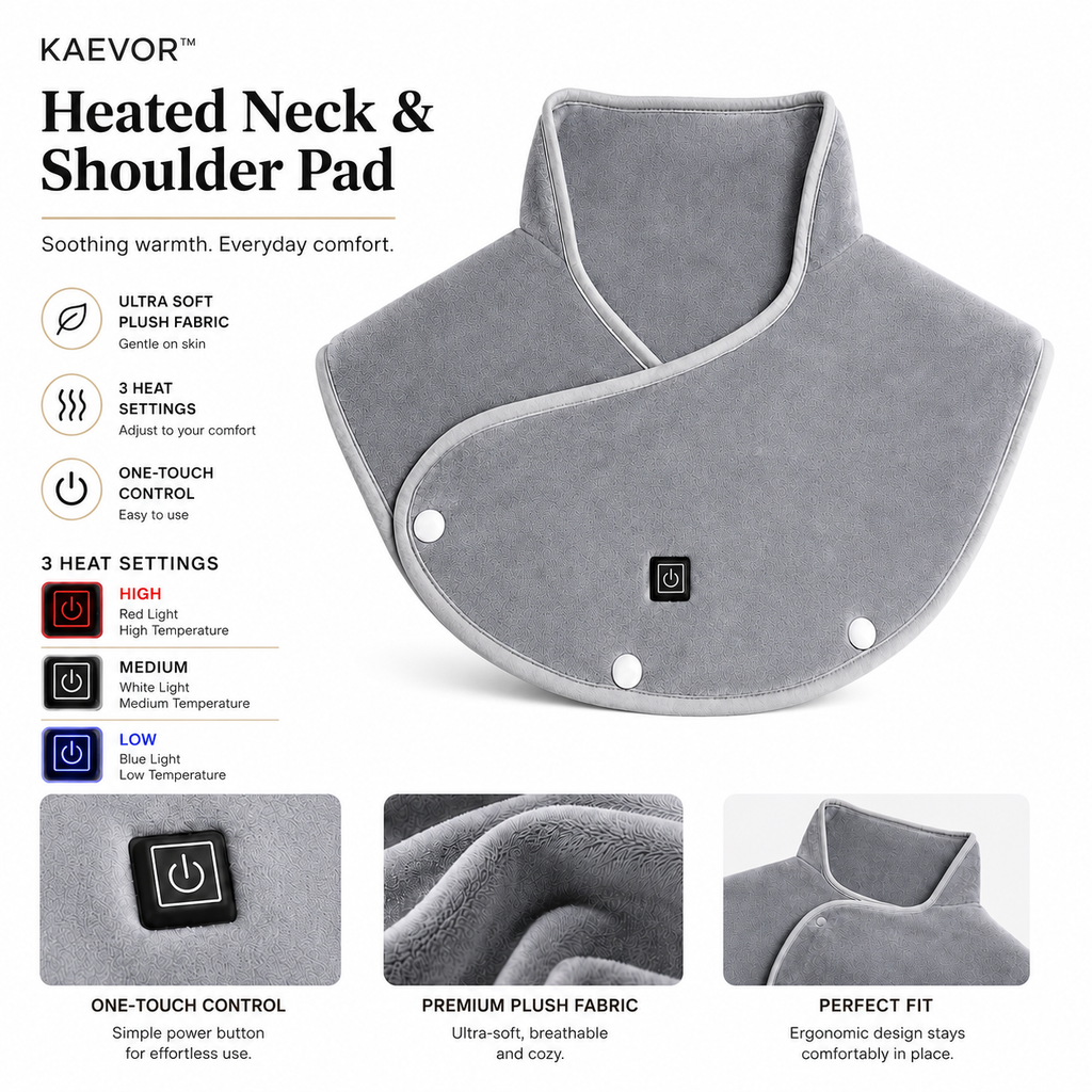 Kaevor™ Heated Neck & Shoulder Pad