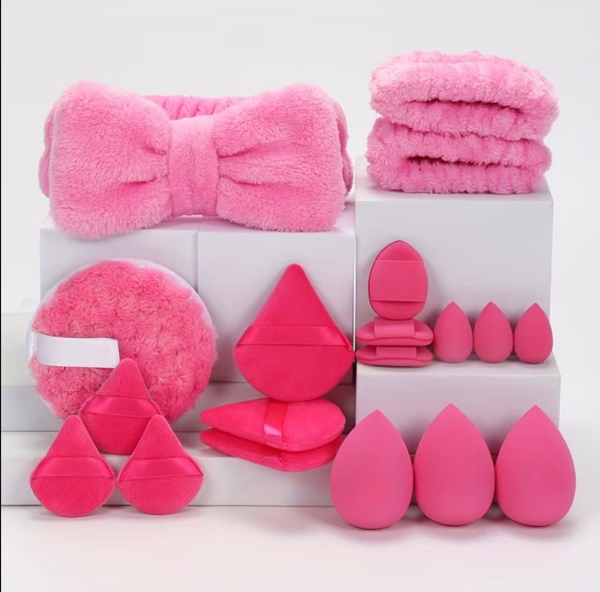 19pcs Headband Set