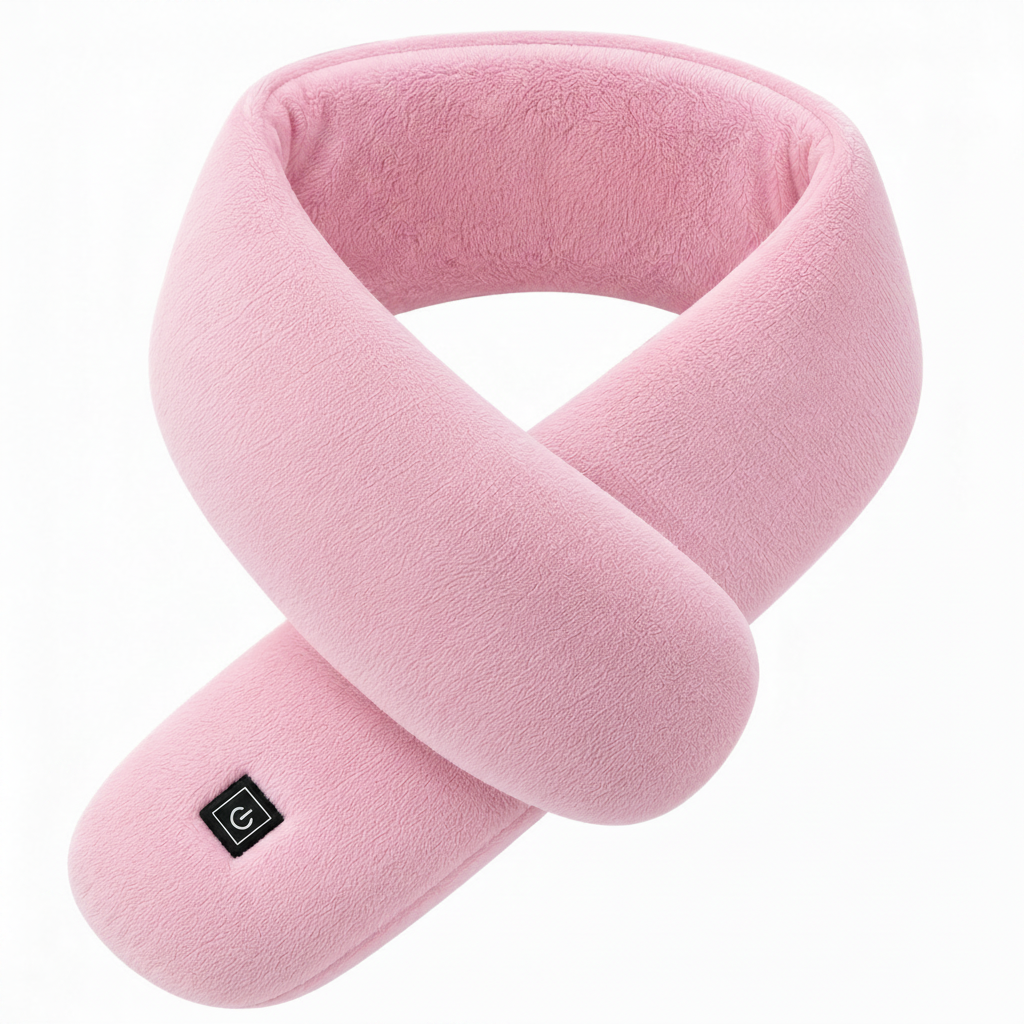 Clean Pink Heated Scarf
