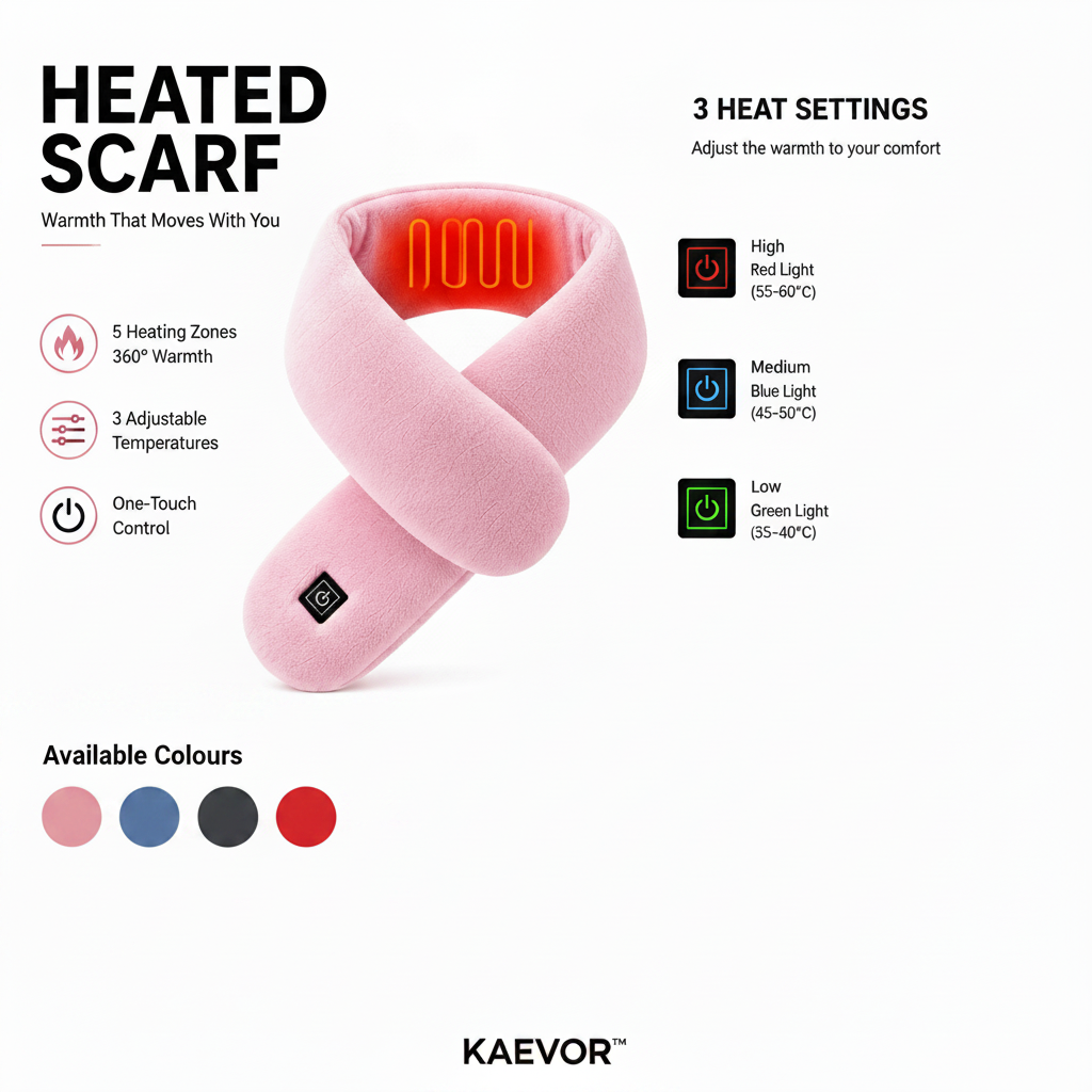 Kaevor Heated Scarf - Full Layout